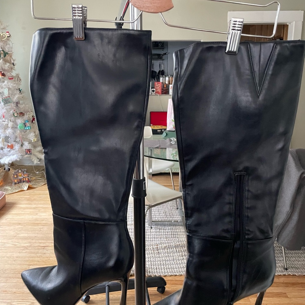 Mix No. 6 Sleek Black Heeled Boots